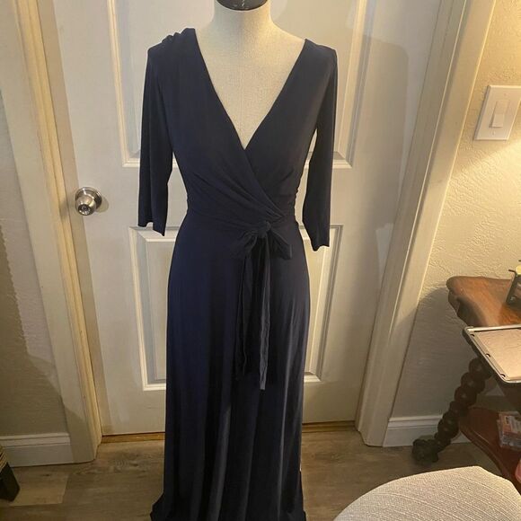 Dessy Collection Vivian Diamond Midnight Gown/ Maxi Sz XS - Picture 3 of 11